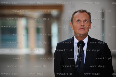 Gdansk. Uroczystosc zakonczenia budowy Centrum Medycyny...