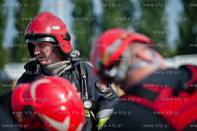 Gdansk. Teren bazy autobusowej ZKM przy ul. Hallera....