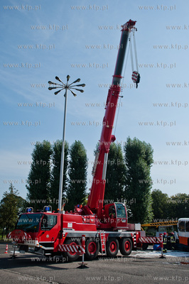 Gdansk. Teren bazy autobusowej ZKM przy ul. Hallera....