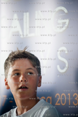 Gdynia. Info Box. Konferencja prasowa poprzedzajaca...