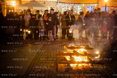 Gdansk. Dlugi Targ. Zuchy i harcerze Choragwi Gdanskiej...