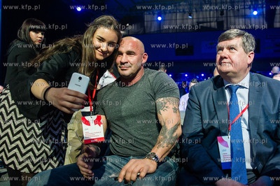 Sopot. Hala 100-lecia. Final Maratonu Poparcia Bronislawa...