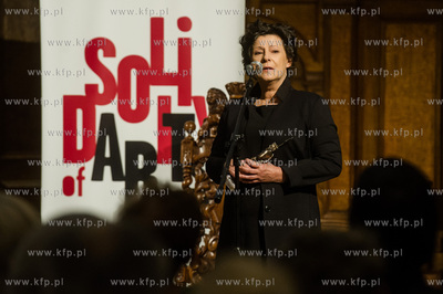 Gdansk. Dwor Artusa. Festiwal Solidarity of Art. Uroczyste...