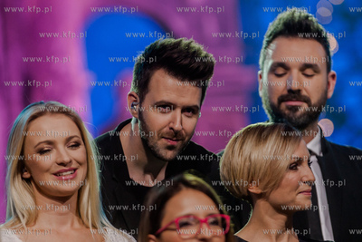 Gdansk. Centrum Sw. Jana. Koncert pt. Cała Polska...