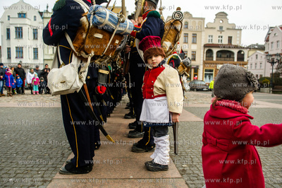 Tczew. Plac Hallera. Piata inscenizacja historyczna...