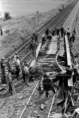 Katastrofa kolejowa na trasie pomiędzy Malborkiem...