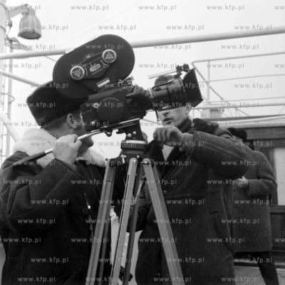 Operatorzy kamery przy pracy. 
1968
0004951z_1968
Fot....