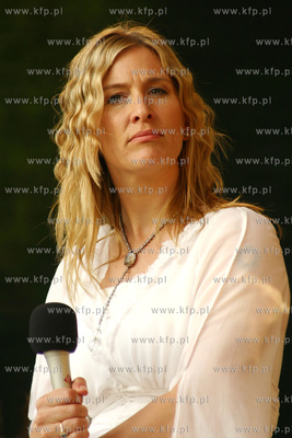 Koncert angielskiego zespolu Bliss na Targu Weglowym...