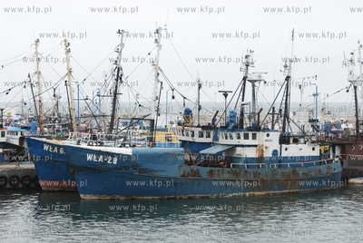 Port rybacki we Wladyslawowie zbudowany w 1938 roku...