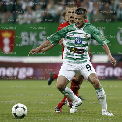 Ekstraklasa. Pilka Nozna. Lechia Gdansk vs Slask Wroclaw.
Nz....