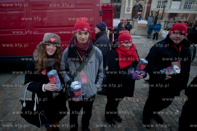 Wolontariusze XIX Finalu Wielkiej Orkiestry Swiatecznej...