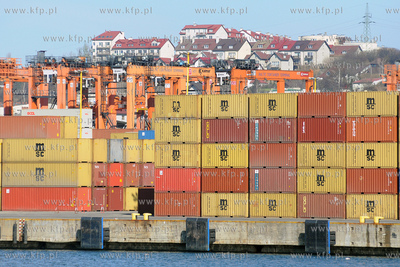  Baltycki Terminal Kontenerowy 10.03.2011 Fot. Andrzej...