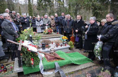 Cmentarz Katolicki w Sopocie. Pogrzeb Zbigniewa Gacha,...
