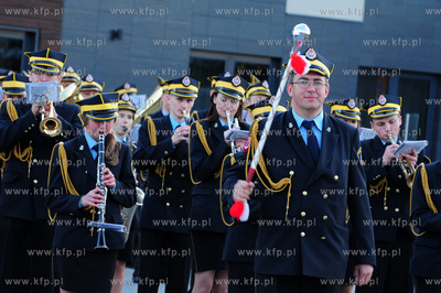 Gniewino. Przyjazd i przywitanie pilkarzy reprezentacji...