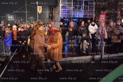 Gdynia Skwer Kosciuszki - Koncert Sylwestrowa Moc Przebojow...