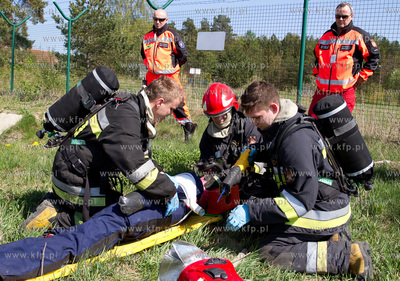 W Porcie Lotniczym Gdansk odbyly sie wspolne cwiczenia...