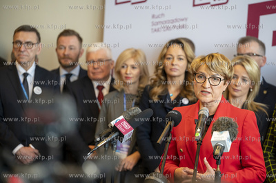 Hotel Sheraton Sopot. Konferencja prasowa - Ruch Samorządowy...