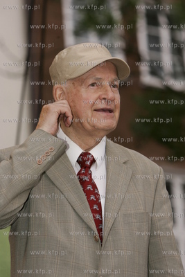 Gdansk. Festiwal Gwaizd 2007. Na zdjeciu  Jan Machulski...