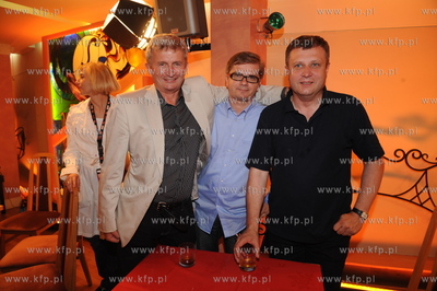 SOPOT HIT FESTIVAL 2009. Od lewej Stanislaw Bebenek,...