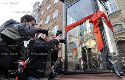 Uroczyste odsloniecie Kolumny Meteorologicznej Daniela...