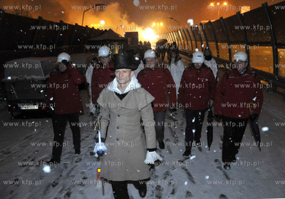 Otwarcie estakady nad aleja Grunwaldzka, bedaca czescia...