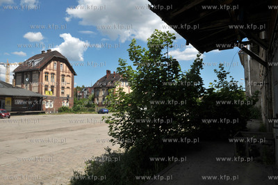 Gdansk. ul. Torunska. Teren dawnego dworca kolejowego,...