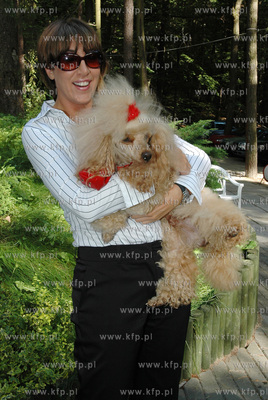 Festiwal Piosenki w Sopocie 2004. In-grid z pieskiem....