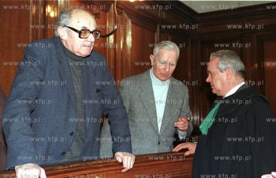 Proces grudnia 70. Stanislaw Kociolek, gen.Tuczapski...