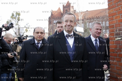 Wizyta Prezydenta Republiki Estonskiej Toomasa Hendrika...