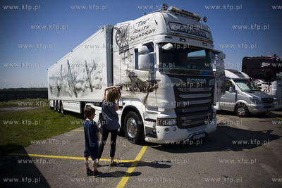Pruszcz Gdański. Zlot pojazdów ciężarowych NAFRI...