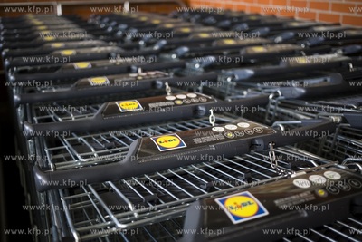 Dyskont spożywczy Lidl przy ul. Grunwaldzkiej w Gdańsku.
09.05.2018
fot....