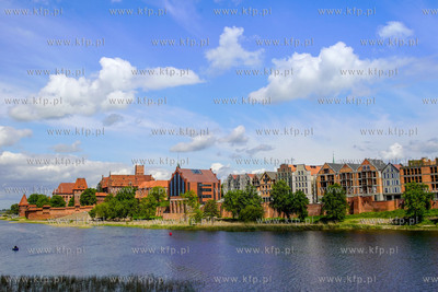 Zamek w Malborku nad Nogatem wzniesiony przez zakon...