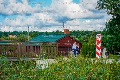 Świnoujscie. Polsko - niemieckie przejscie graniczne....