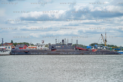 Okręt podwodny muzeum  U-461 w Peenemünde. Okręt...