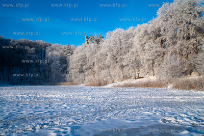 Zimowy poranek w Otominie. Szadź. 18.01.2026 fot....