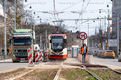 Zmiana organizacji ruchu tramwajów na odcinku Nowych...
