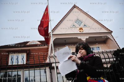 Akcja Grupy Inicjatywnej Trojmiasto dla Tybetu pt....