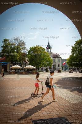 Wejherowo. Rynek w Wejherowie - Plac Jakuba Wejhera....