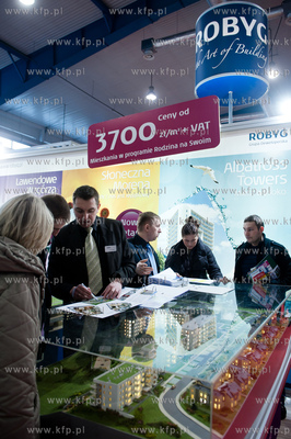 Gdansk. Miedzynarodowe Targi Gdanskie. Targi mieszkan...