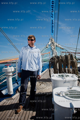 Gdynia. Uroczyste przywitanie zaglowca STS Fryderyk...