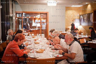Gdansk. Restauracja hotelu Hanza. Festiwal Dorsza i...