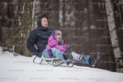 Sopot. Lysa Gora. Sobotnie, zimowe popoludnie na stoku.
19.01.2013
fot....