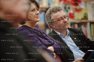 Gdansk. Biblioteka Manhattan w CH Manhattan. Spotkanie...