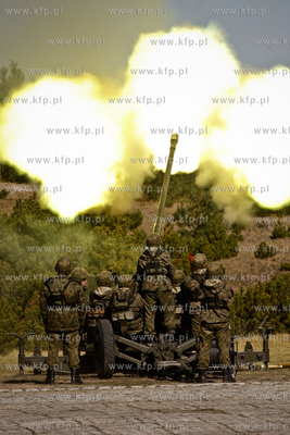 Centralny Poligon Sil Powietrznych w Ustce. Strzelanie...