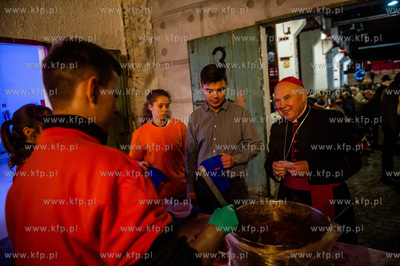 Gdansk. Centrum Stocznia Gdansk. Wigilia dla ubogich,...