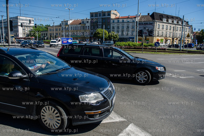 Gdansk. Skrzyzowanie Huciska oraz Walow Jagiellonskich.
02.07.2015
fot....