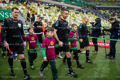 Gdansk. Stadion Energa. Mecz o mistrzostwo Ekstraklasy...