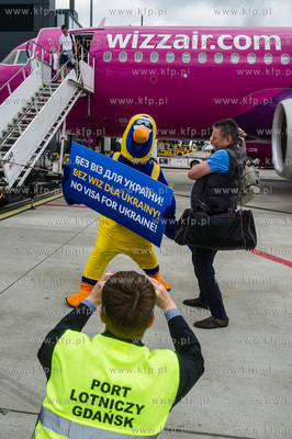 Gdańsk. Port Lotniczy Gdańsk im. Lecha Wałęsy....