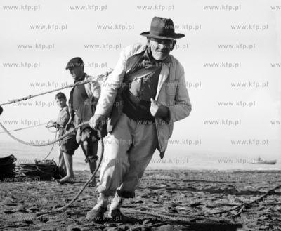 Rybacy w Hiszpanii . 1962 0000416z Fot. Zbigniew Kosycarz...