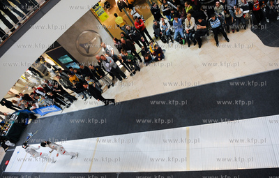 Gdansk. Galeria Baltycka. Final turnieju o Bursztynowy...